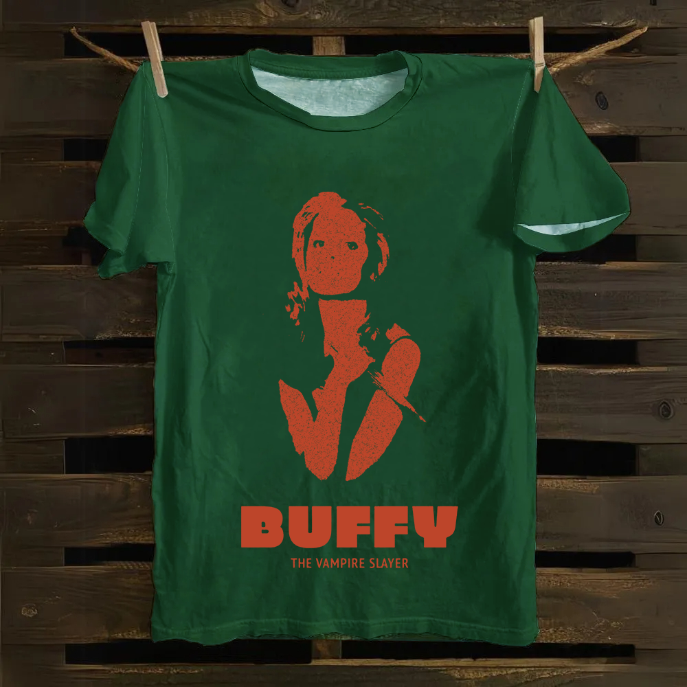 Buffy The Vampire Slayer TV Series Vintage cotton T-Shirt