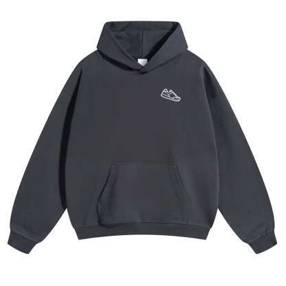 Runner Solid Color Hoodie