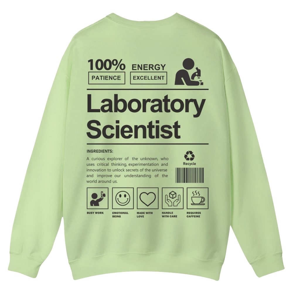 Laboratory Scientist Casual Crewneck Sweatshirt