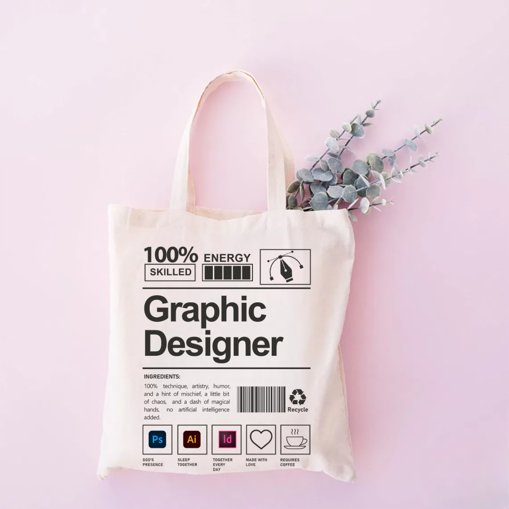 Graphic Designer Tote Bag