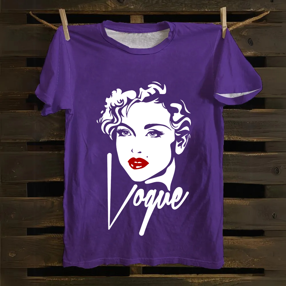 Vintage Cotton Madonna Vogue Cover T-Shirt
