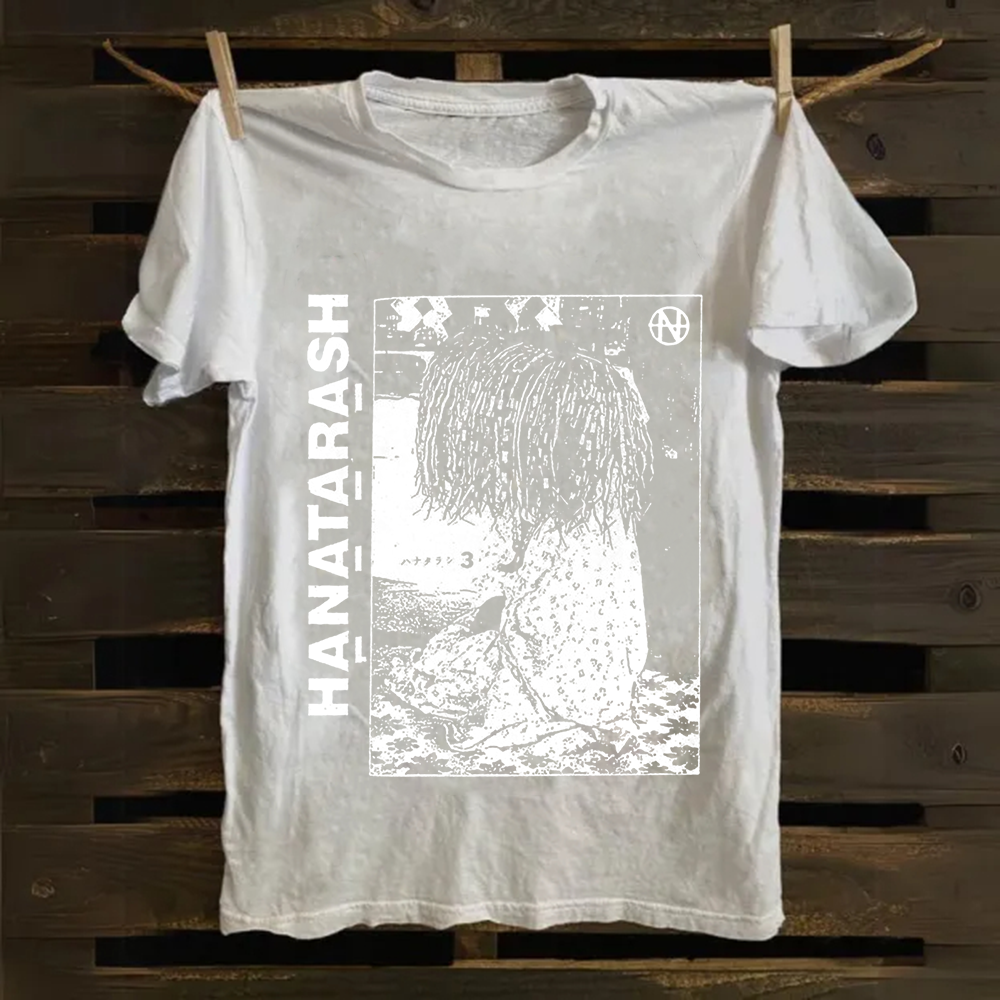 Unisex Vintage  Hanatarash Band  Cotton T-Shirt