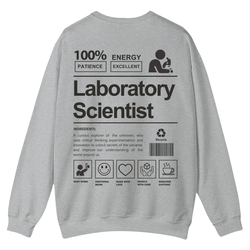 Laboratory Scientist Casual Crewneck Sweatshirt