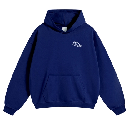 Runner Solid Color Hoodie