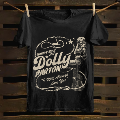 Dolly Parton Singer Cotton T-Shirt