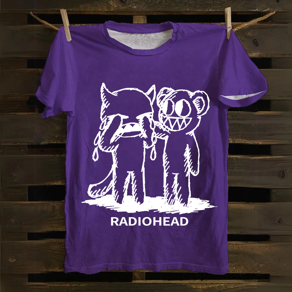 Unisex  Cotton  Radiohead T-Shirt