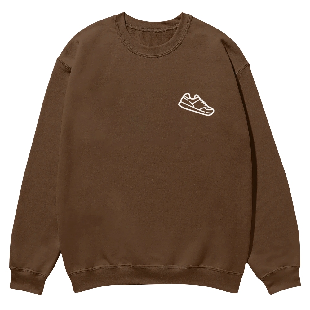 Addcustom Runner Casual Crewneck Sweatshirt