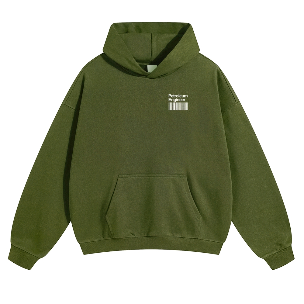 Petroleum Engineer Solid Color Hoodie