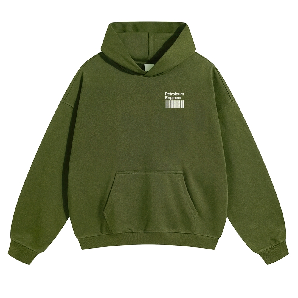 Petroleum Engineer Solid Color Hoodie