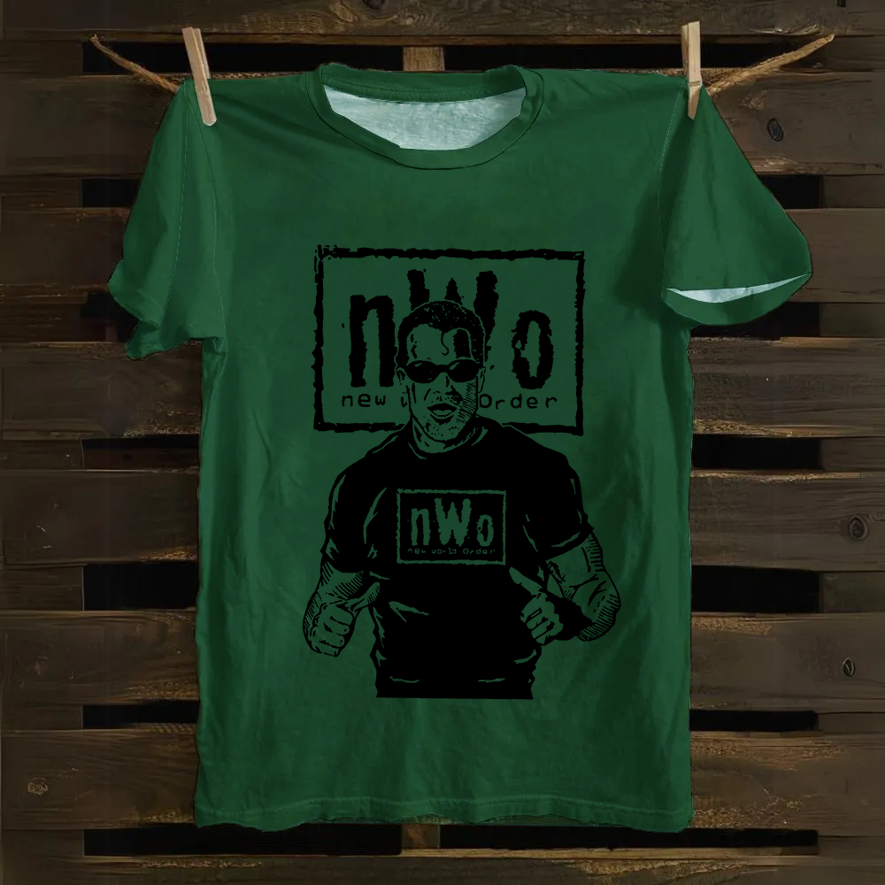Wrestling New World Order WWE  cotton T-Shirt