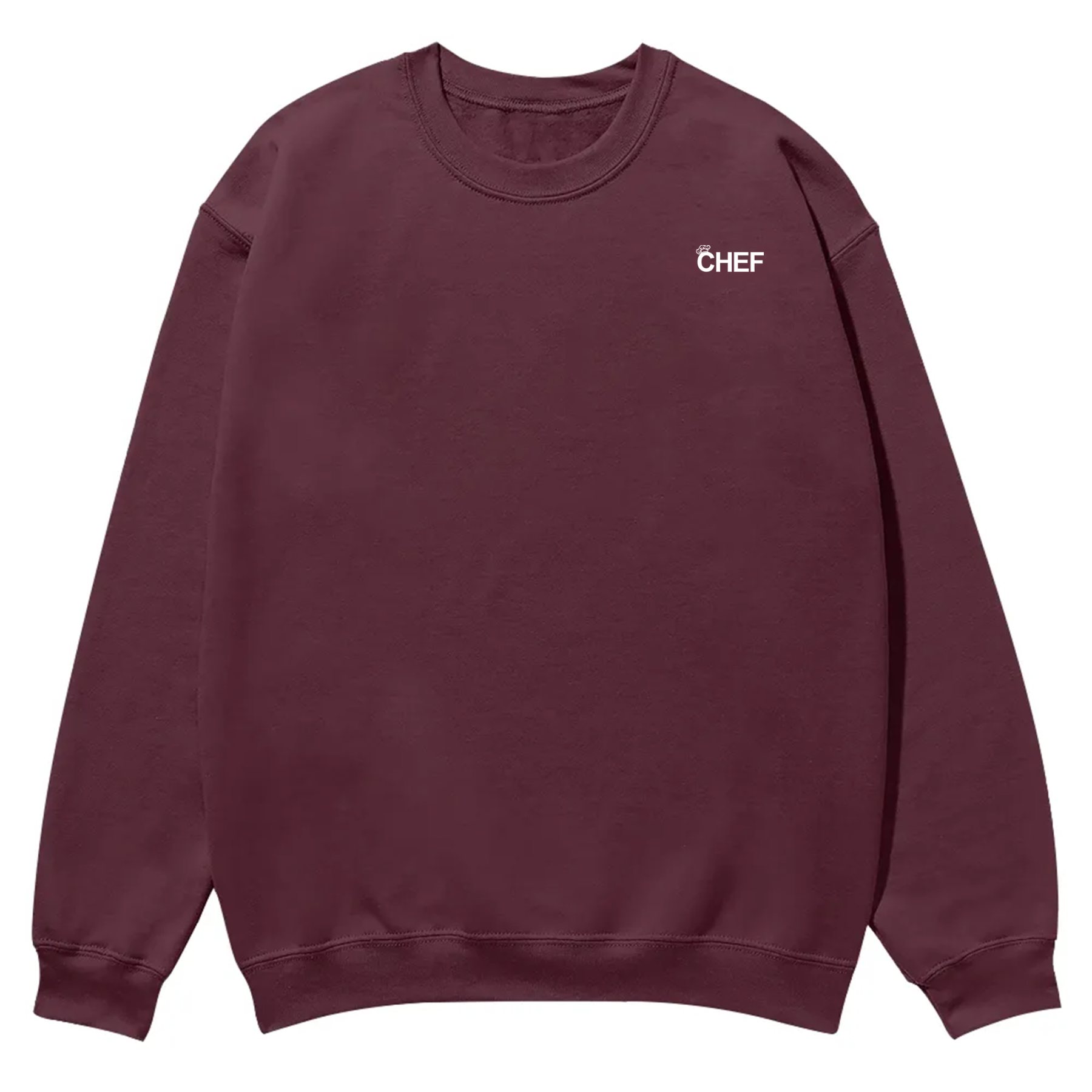 Chef Addcustom QR Code Casual Crewneck Sweatshirt