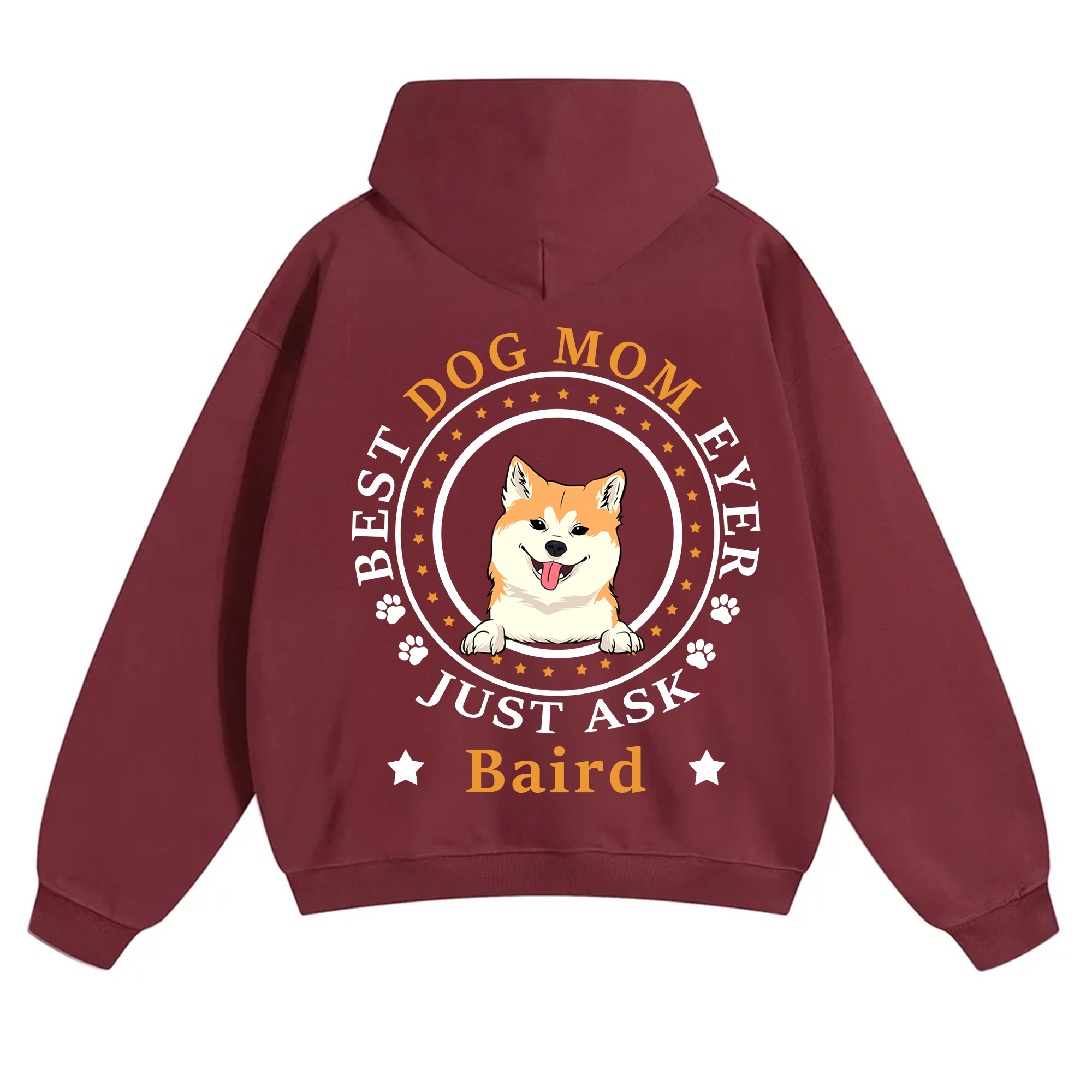 Best Dog Dad/Dog Mum Circle - Personalized Custom Unisex Hoodie