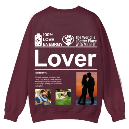 Design your own clothing pattern Unisex Fit Casual Crewneck Sweatshirt