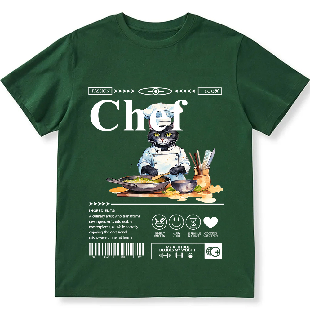 Chef Unisex Fit Cotton T-Shirt wearishow