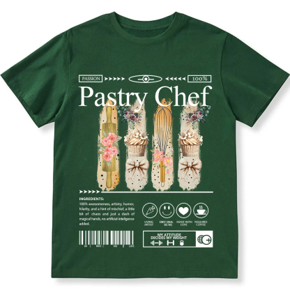 Pastry Chef Unisex Fit Cotton T-Shirt wearishow