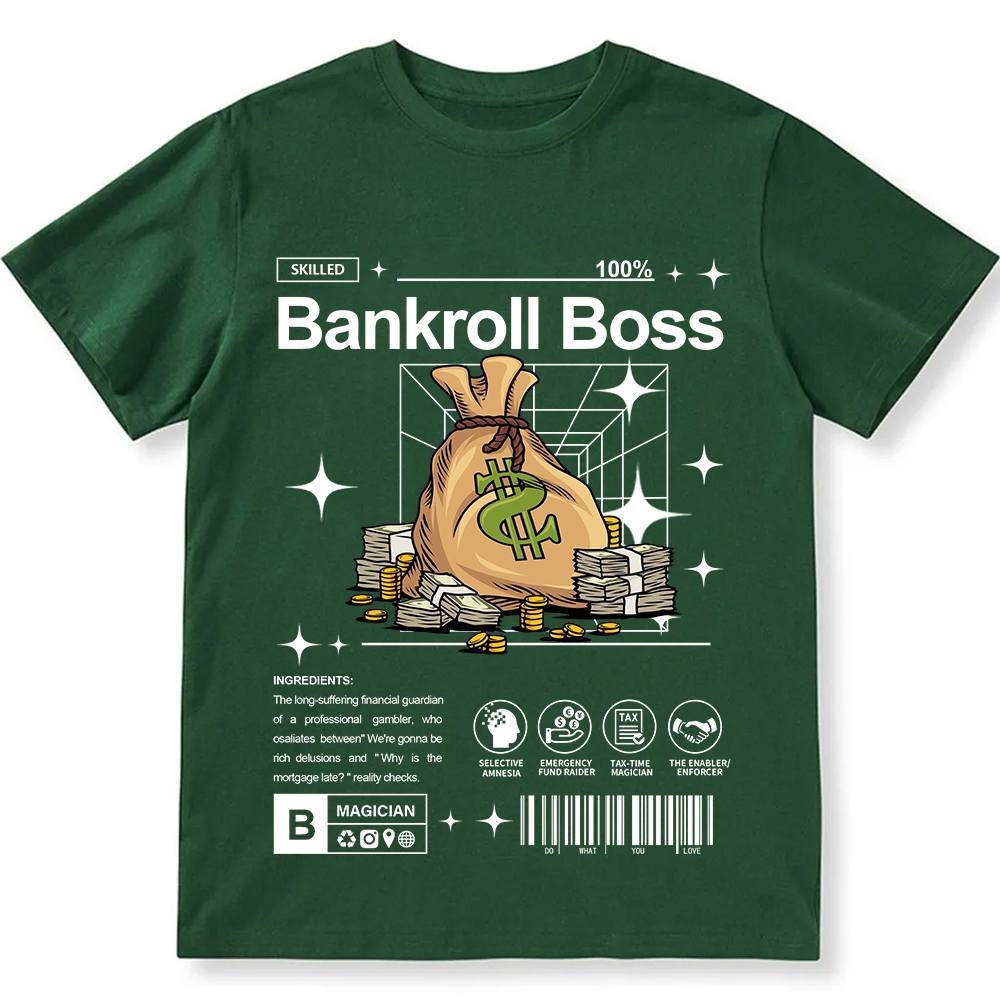 Bankroll Boss Unisex Fit Cotton T-Shirt wearishow