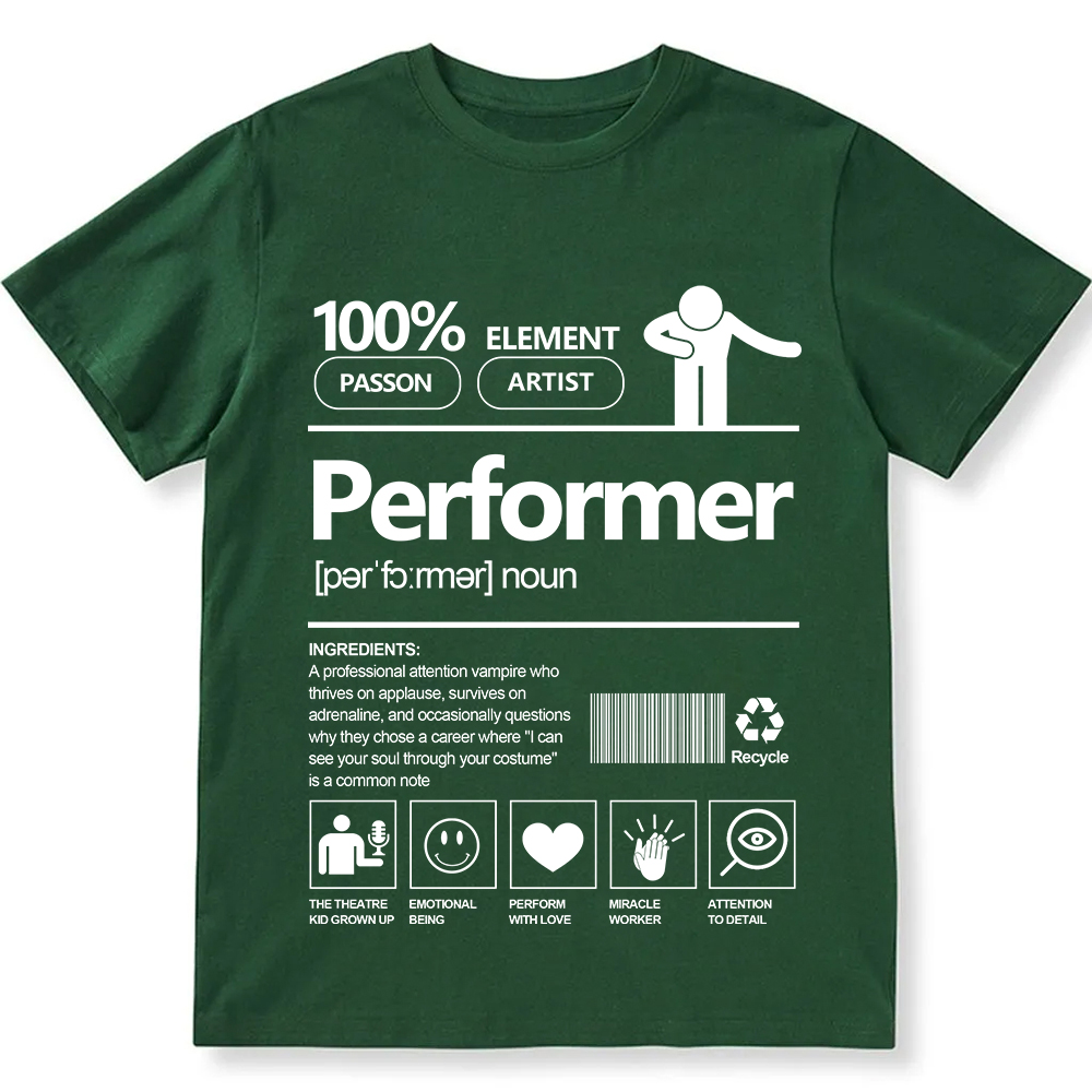 Performer Unisex Fit Cotton T-Shirt wearishow