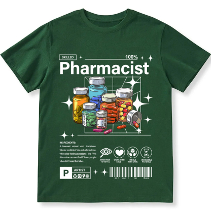 Pharmacist Unisex Fit Cotton T-Shirt wearishow