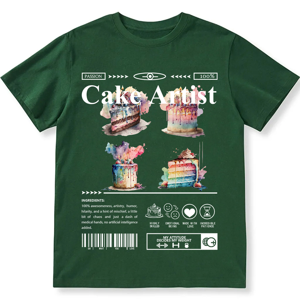 Cake Artist  Unisex Fit Cotton T-Shirt wearishow