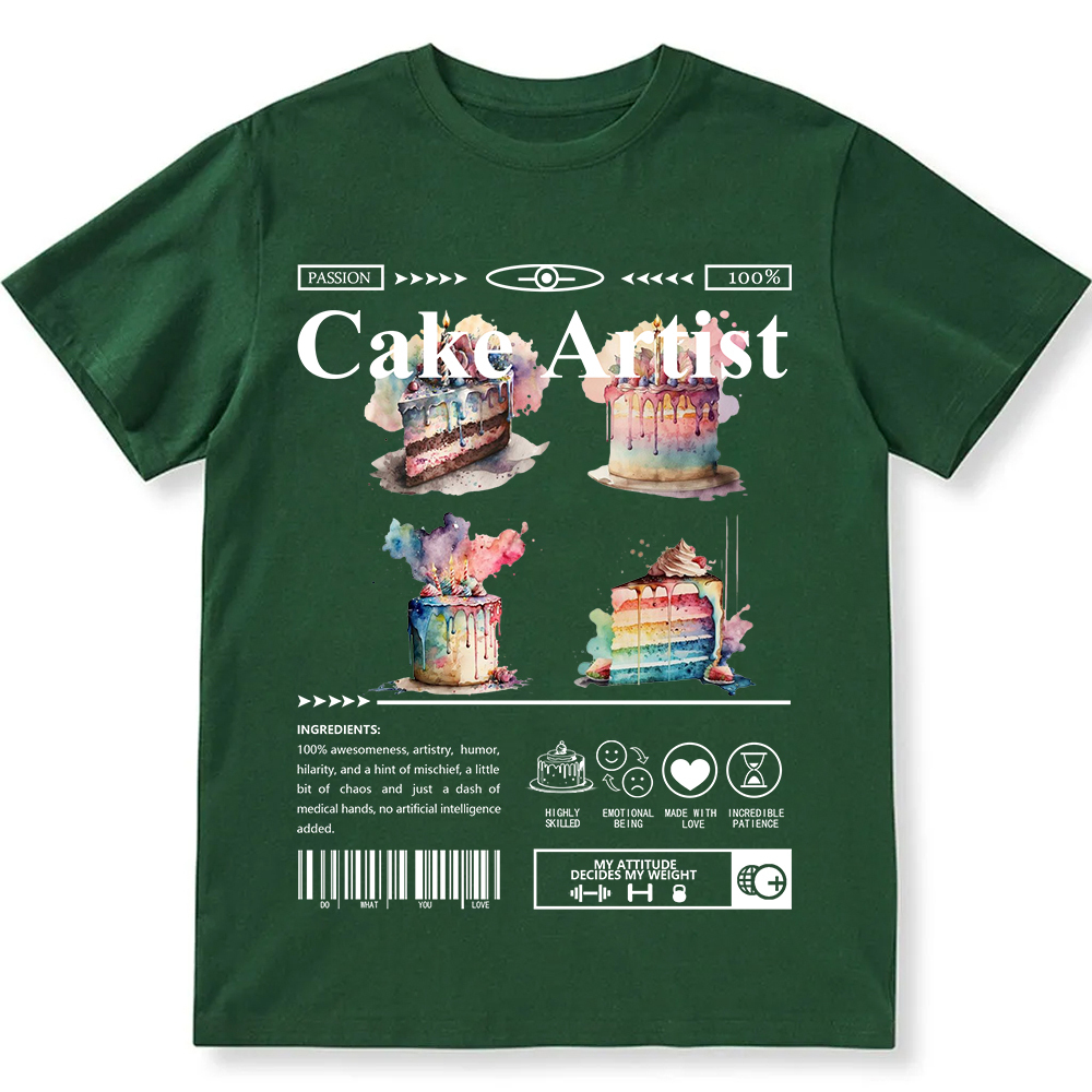 Cake Artist  Unisex Fit Cotton T-Shirt wearishow