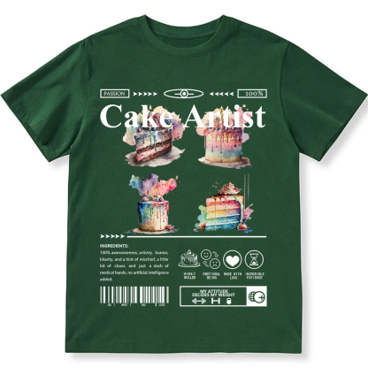 Cake Artist  Unisex Fit Cotton T-Shirt wearishow