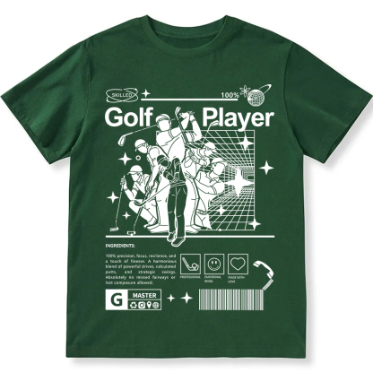 Golf Player Unisex Fit Cotton T-Shirt wearishow