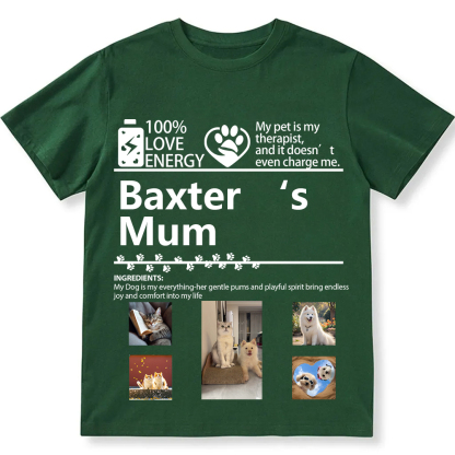 Pets Photos Creative Customized - Personalized Custom Unisex T-shirt