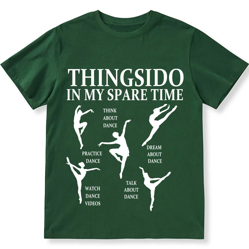 Thingsido In My Spare Time Unisex Fit Cotton T-Shirt wearishow