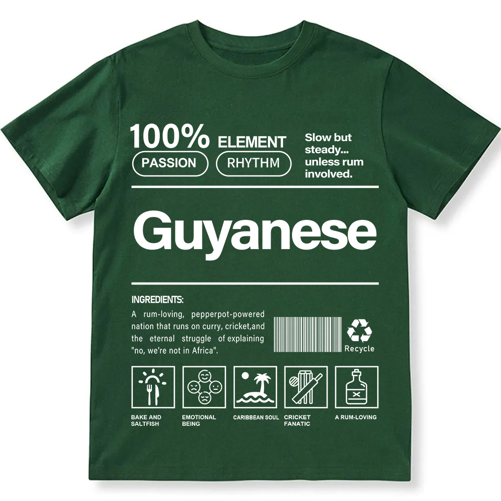 Guyanese Unisex Fit  Cotton T-Shirt wearishow