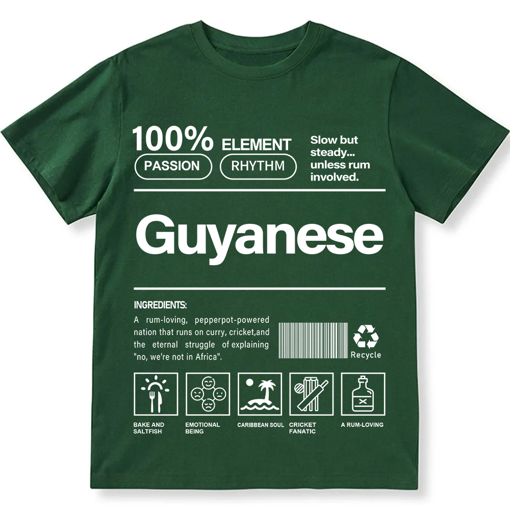 Guyanese Unisex Fit  Cotton T-Shirt wearishow