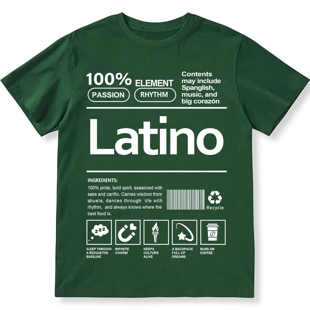 Latino Unisex Fit  Cotton T-Shirt wearishow