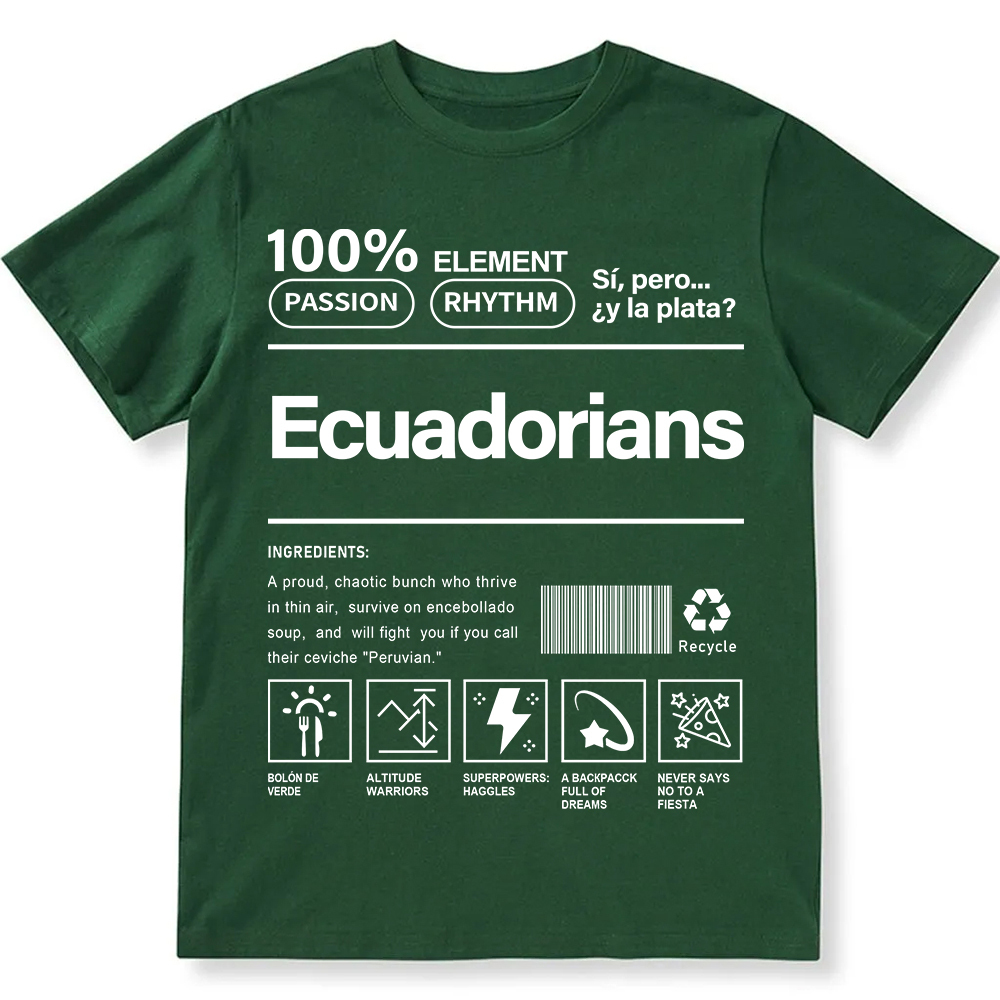 Ecuadorians Unisex Fit  Cotton T-Shirt wearishow