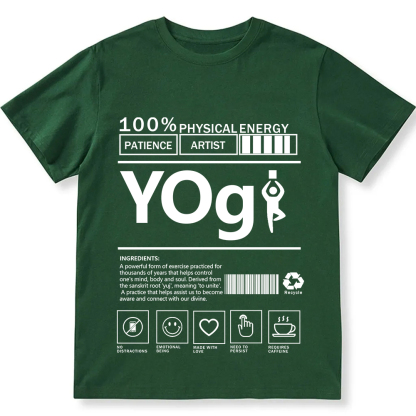 Yogi Unisex Fit Washed T-Shirt wearishow