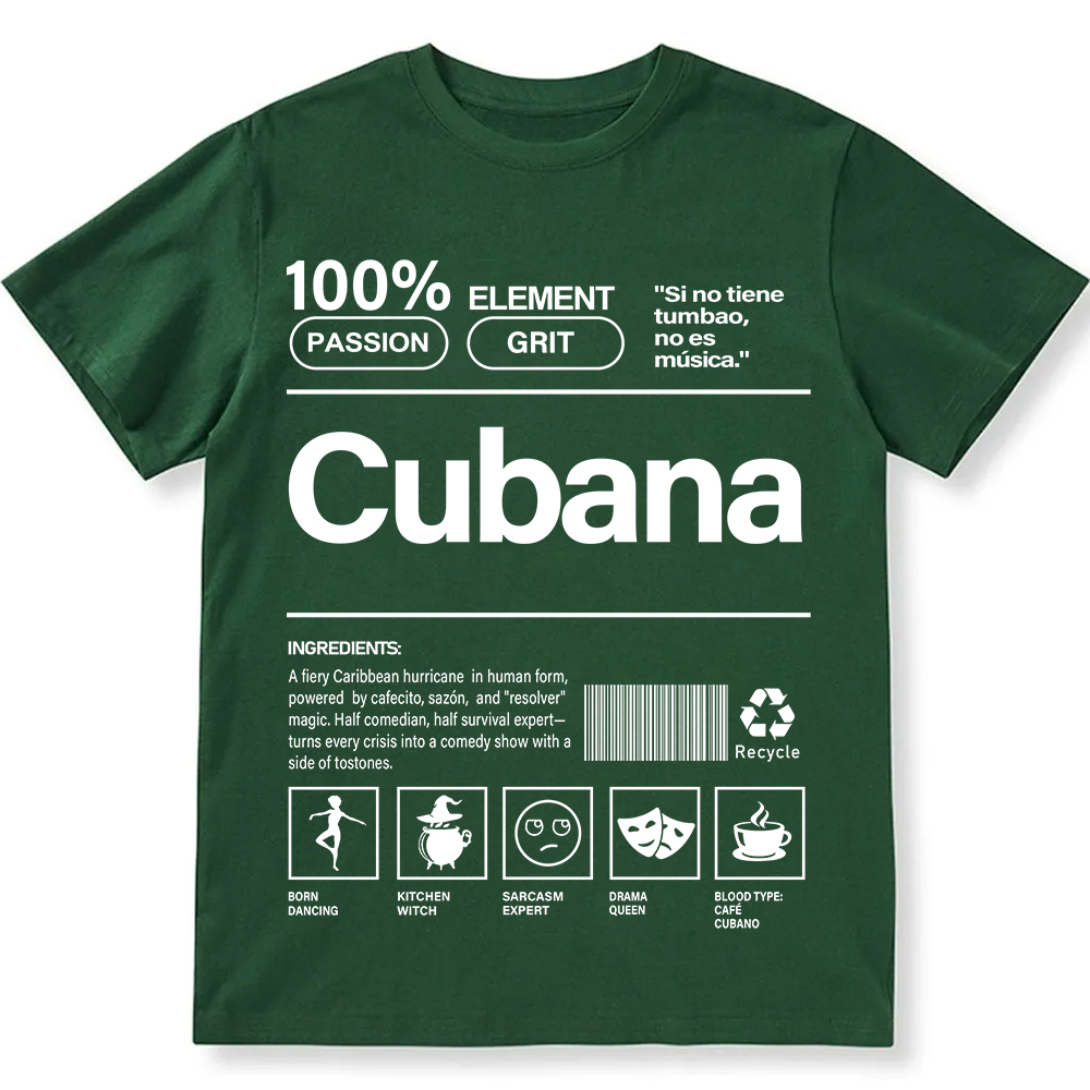 Cubana Unisex Fit  Cotton T-Shirt wearishow