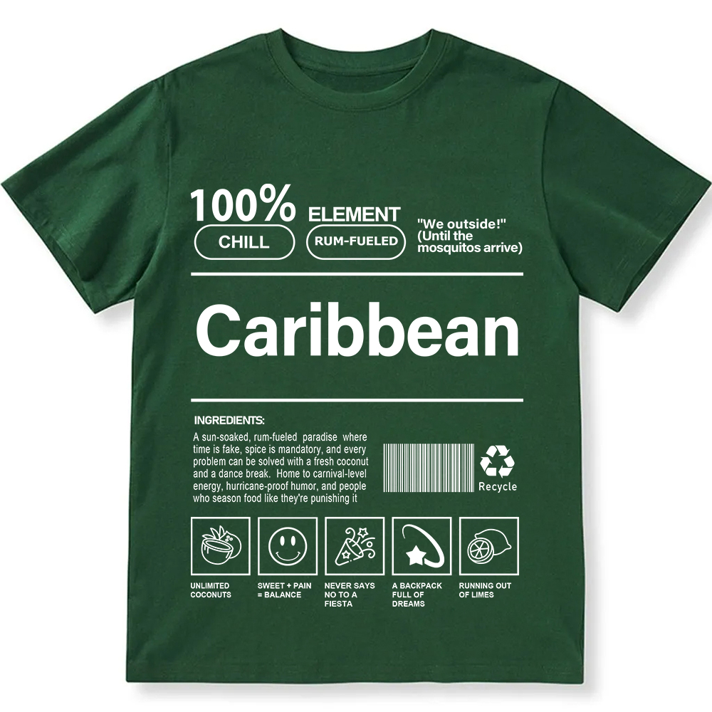 Caribbean Unisex Fit  Cotton T-Shirt wearishow