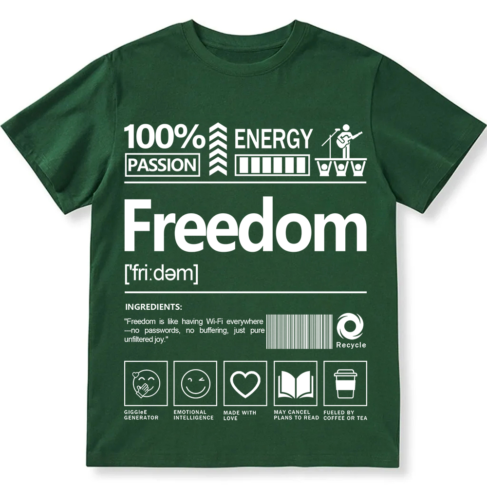 Freedom Unisex Fit T-Shirt wearishow