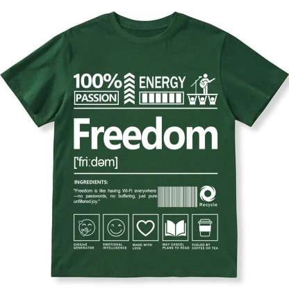 Freedom Unisex Fit T-Shirt wearishow