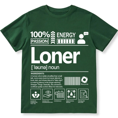 Loner Unisex Fit T-Shirt wearishow