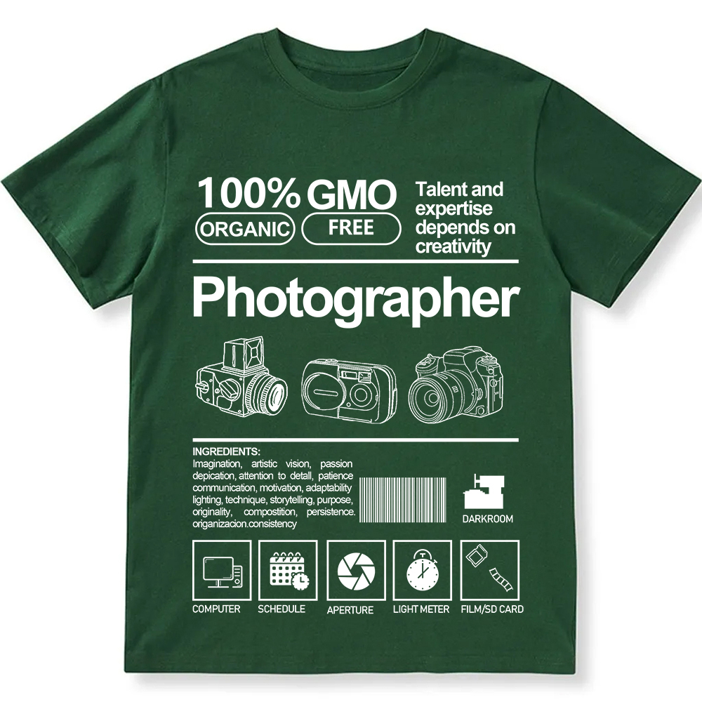 Photographer Unisex Fit Cotton T-Shirt wearishow
