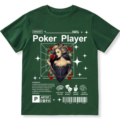 Poker Player Unisex Fit Cotton T-Shirt wearishow