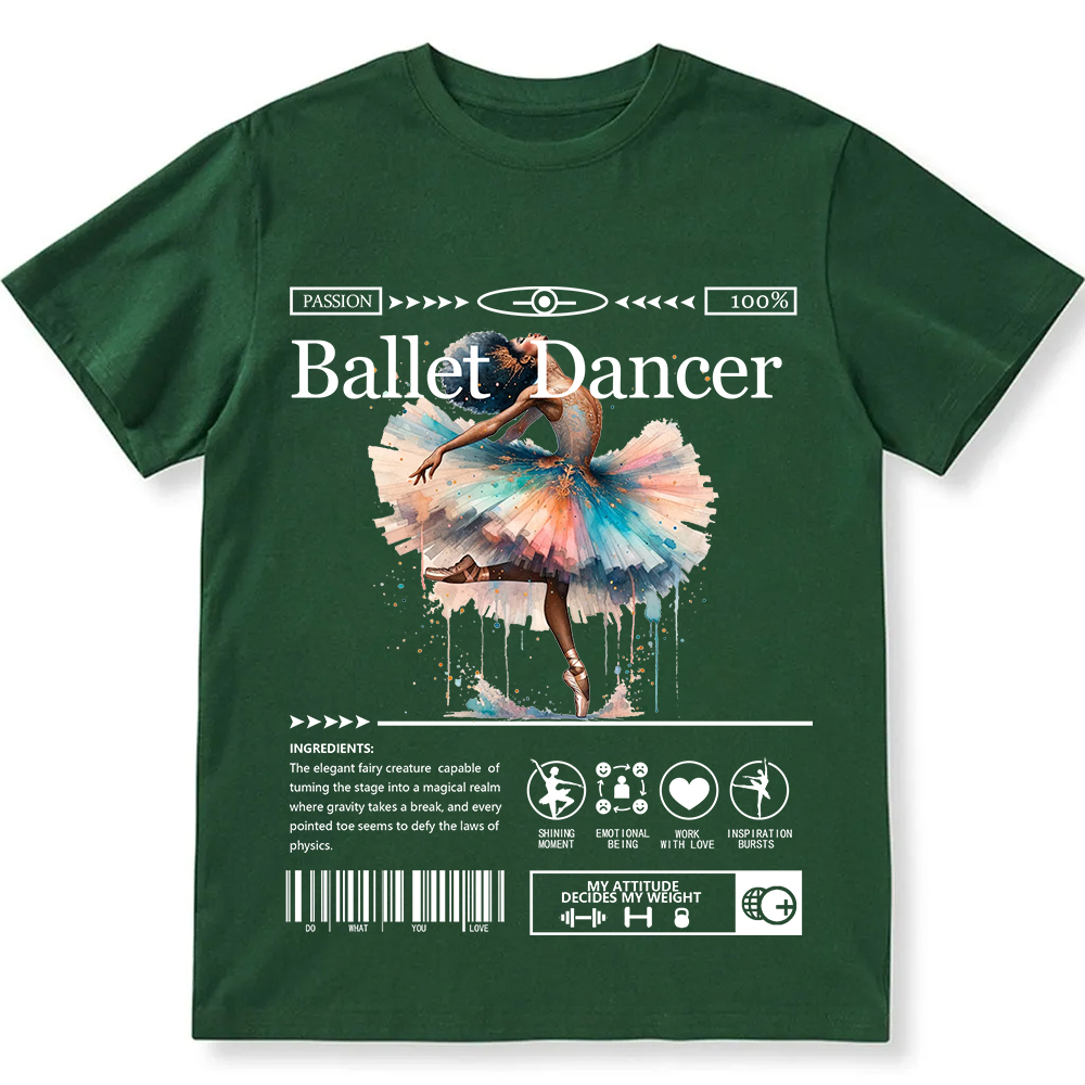 Ballet Dancer Unisex Fit Cotton T-Shirt wearishow