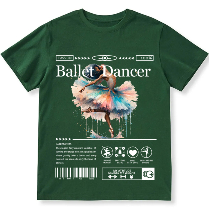 Ballet Dancer Unisex Fit Cotton T-Shirt wearishow