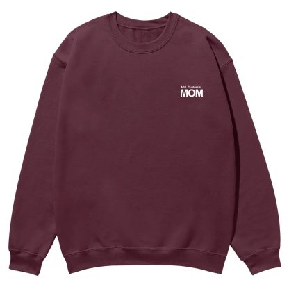 MOM Custom Casual Crewneck Sweatshirt wearishow