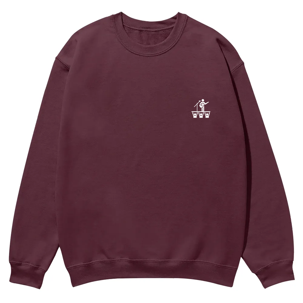 Festival Goer Casual Crewneck Sweatshirt wearishow