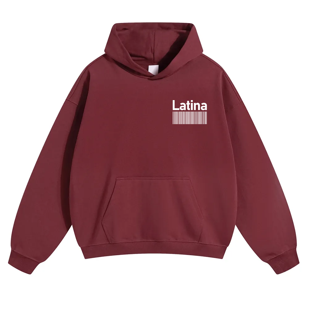 Latina Addcustom Unisex Fit Color Hoodie wearishow
