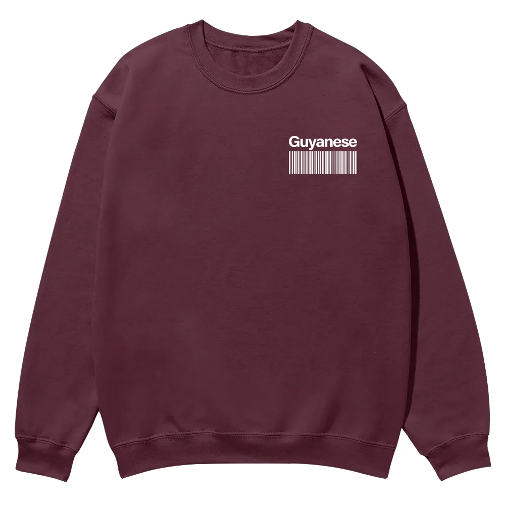 Guyanese Unisex Fit  Casual Crewneck Sweatshirt wearishow