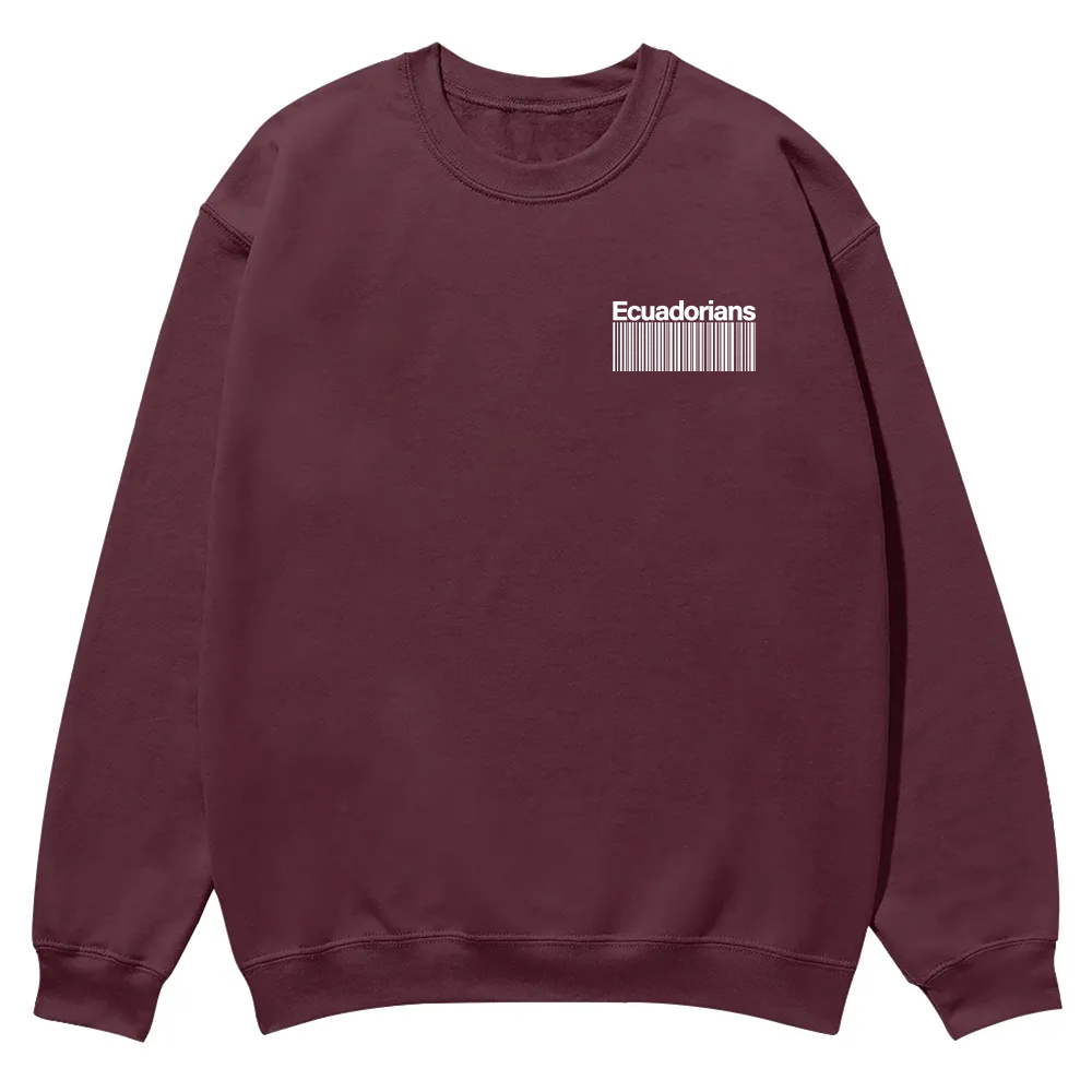 Ecuadorians Unisex Fit  Casual Crewneck Sweatshirt wearishow