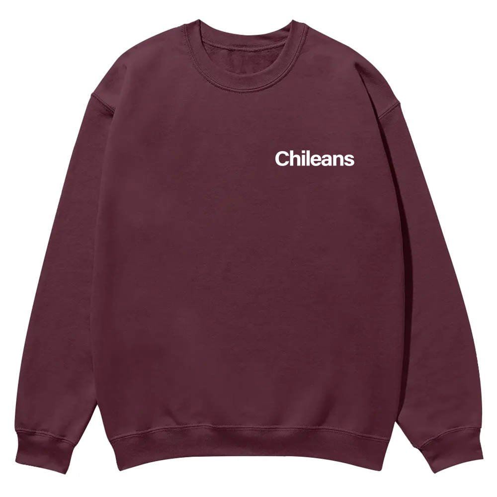 Chileans Unisex Fit  Casual Crewneck Sweatshirt wearishow