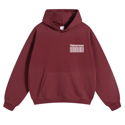 Vietnamese Unisex Fit Color Hoodie wearishow