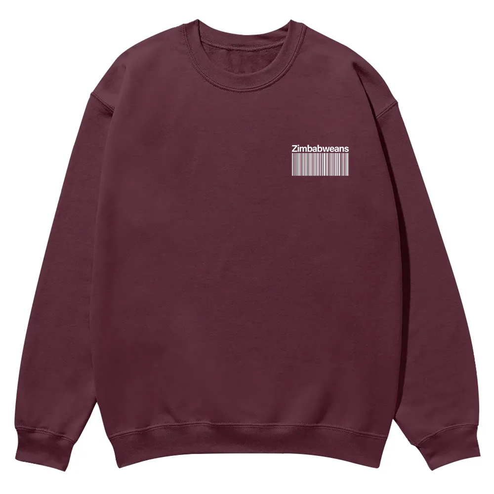 Zimbabweans Unisex Fit  Casual Crewneck Sweatshirt wearishow